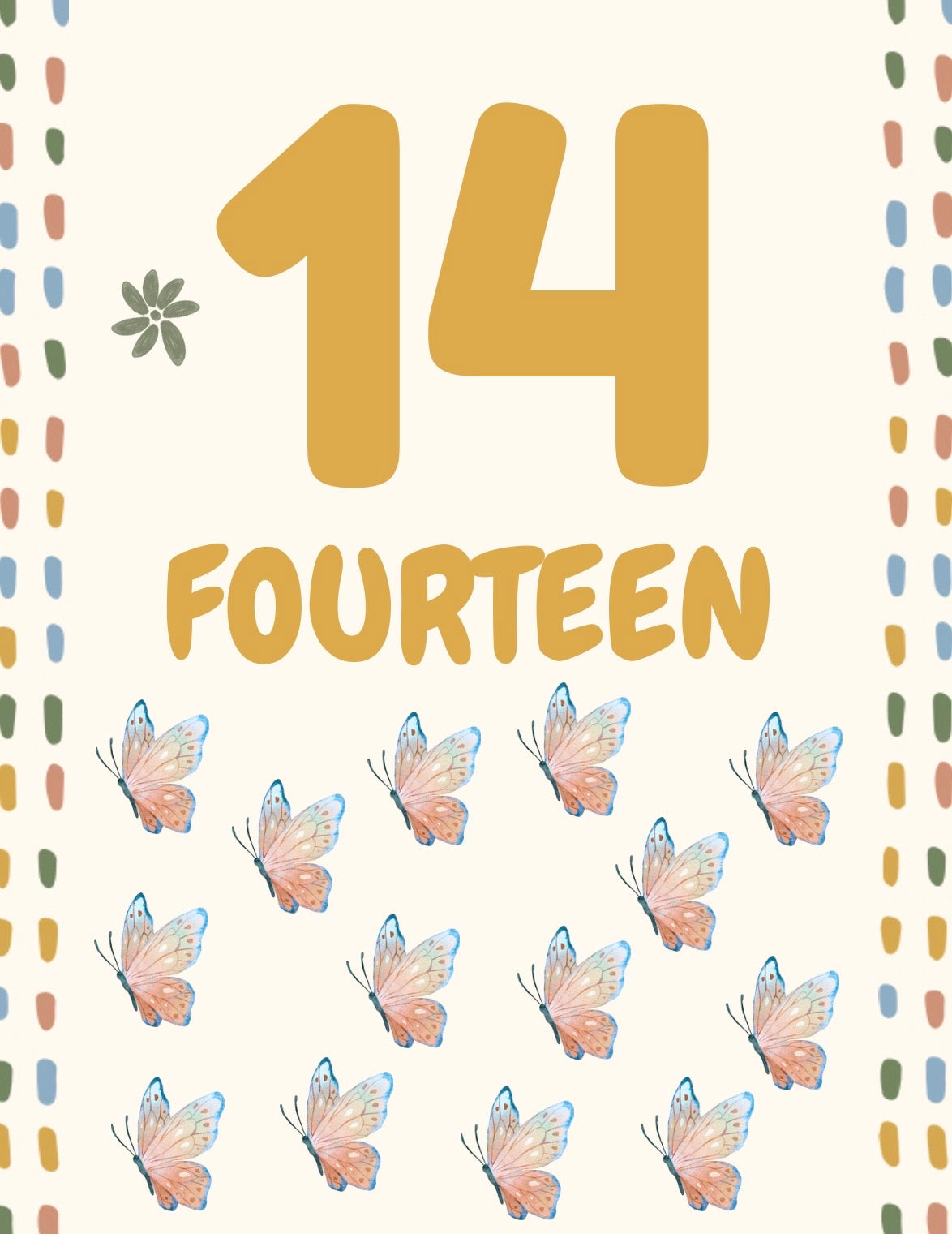 Boho Number Posters 0–20 | Classroom Decor