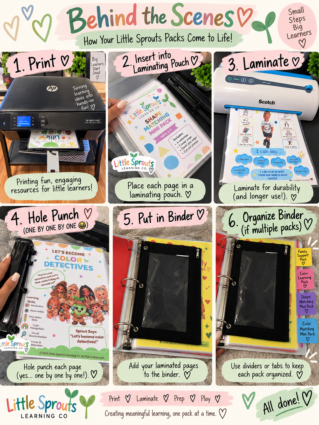 🖨️ Print + Laminate Service | Local Pickup