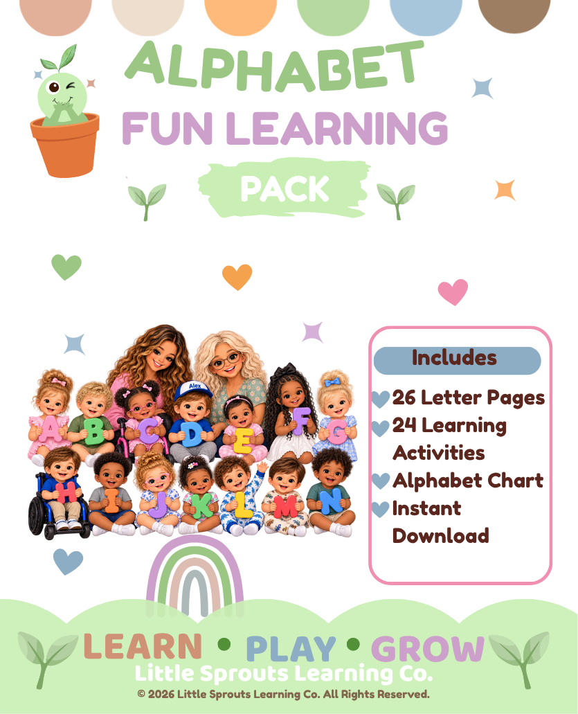 Alphabet Fun Learning Pack | A–Z Preschool Alphabet Activities