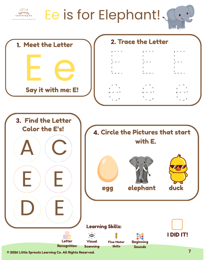 Alphabet Fun Learning Pack | A–Z Preschool Alphabet Activities