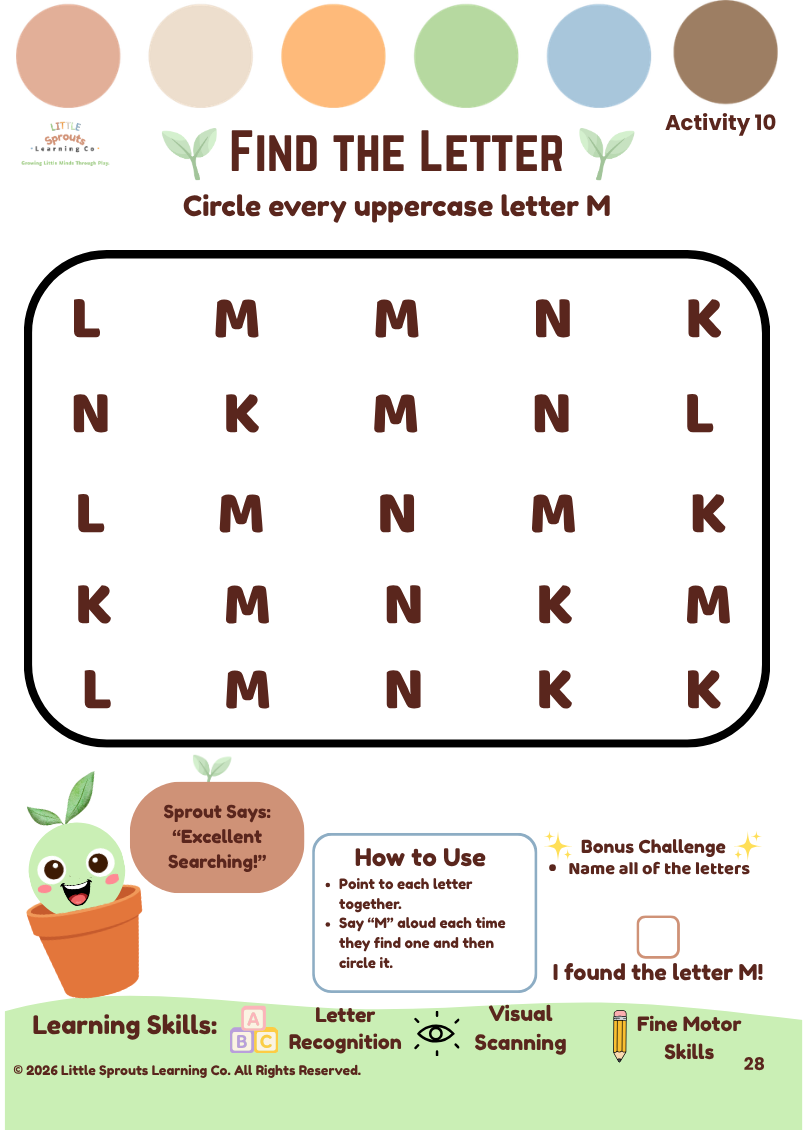 Alphabet Fun Learning Pack | A–Z Preschool Alphabet Activities